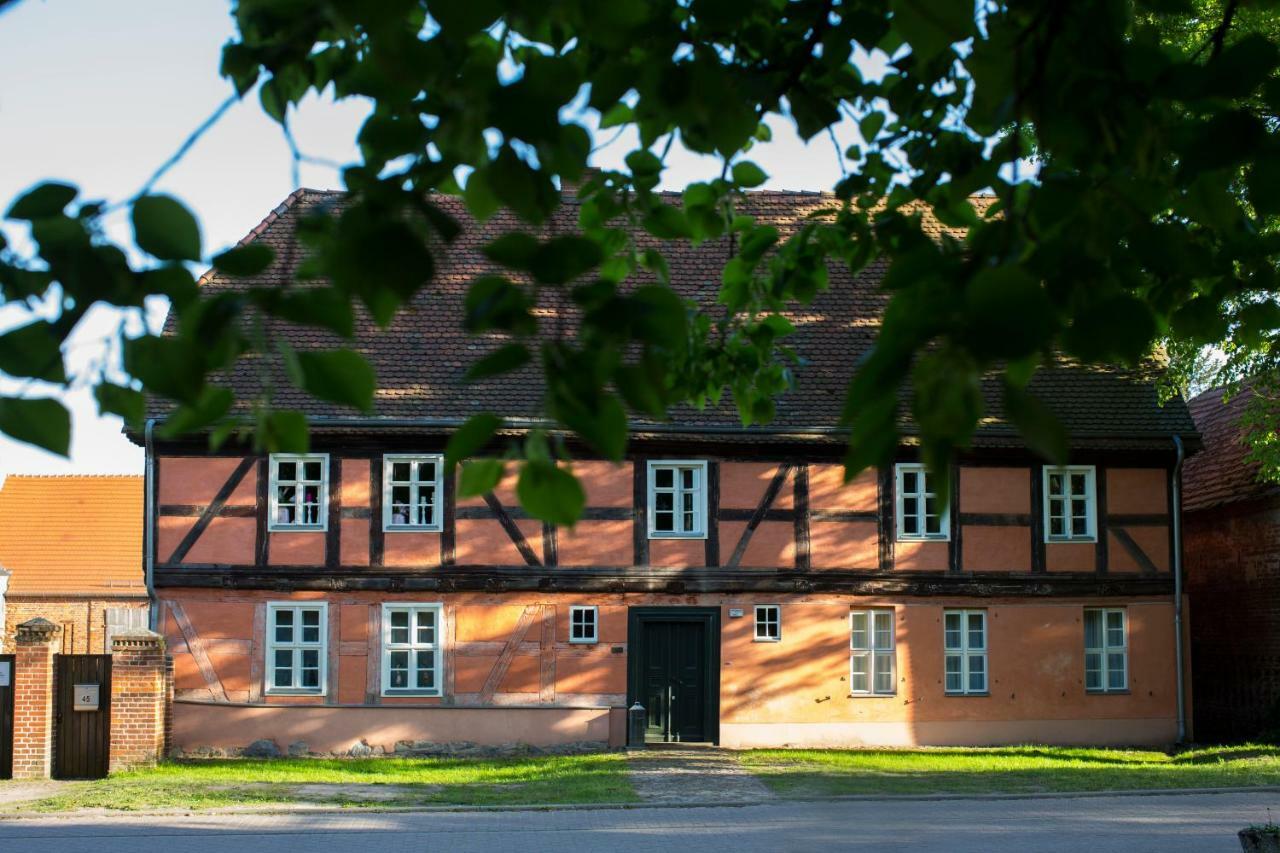 Lehnschulzenhof Viesen Villa Rogasen Buitenkant foto